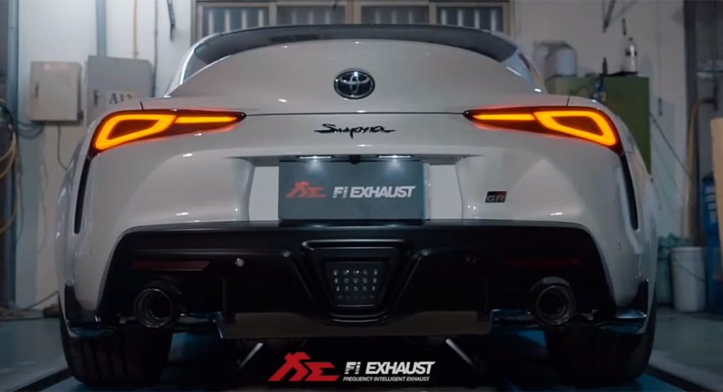  Hear The 2020 Toyota Supra Scream With This Fi Exhaust