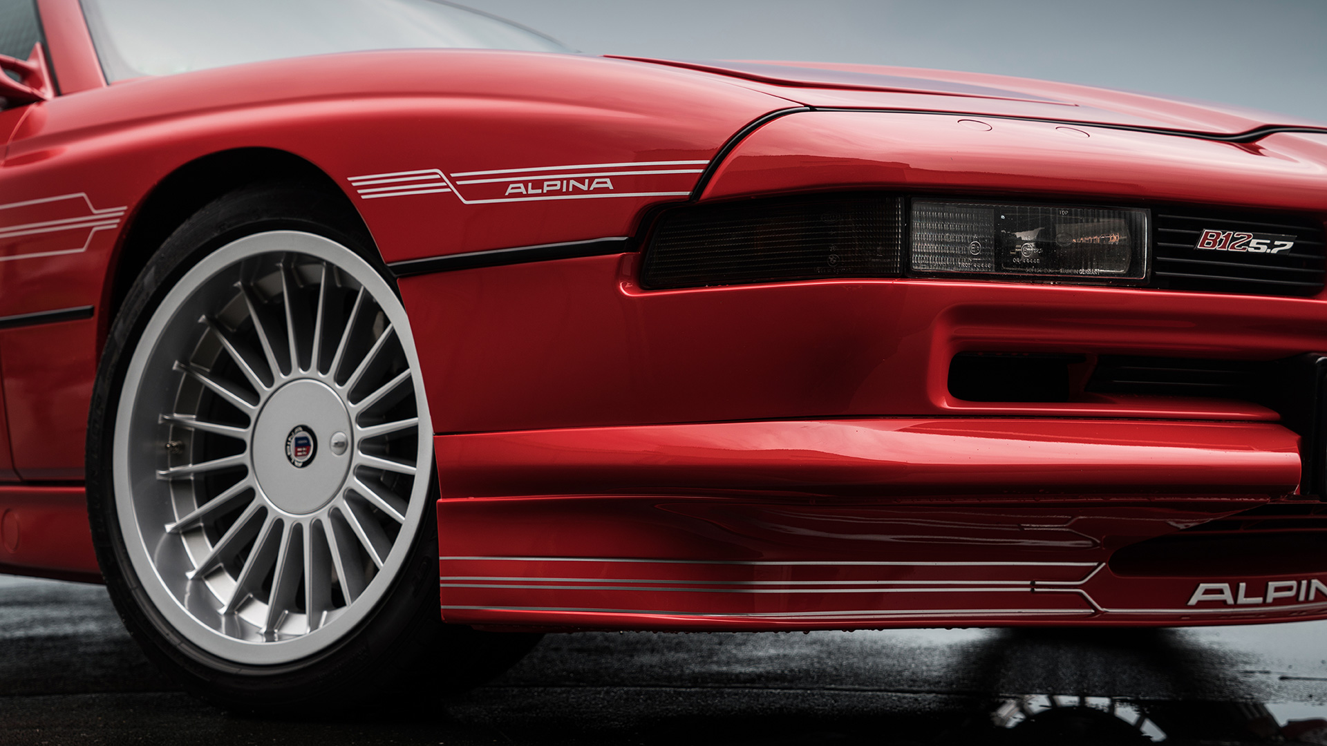The BMW 850CSi-Based Alpina B12 5.7 Coupe Was The Ferrari 812 Of Its Time