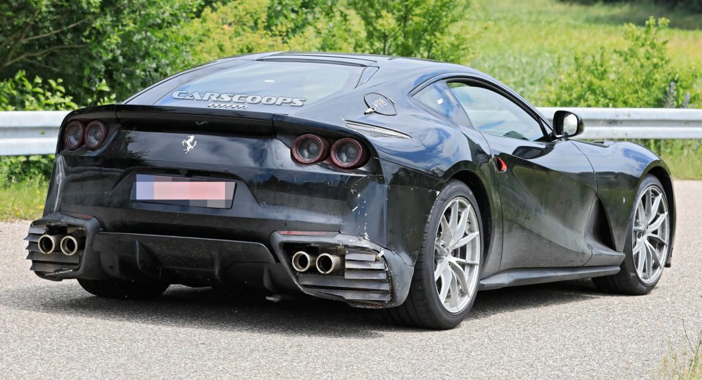  Mysterious Ferrari 812 Spied On The Road, Is It The Hardcore GTO?