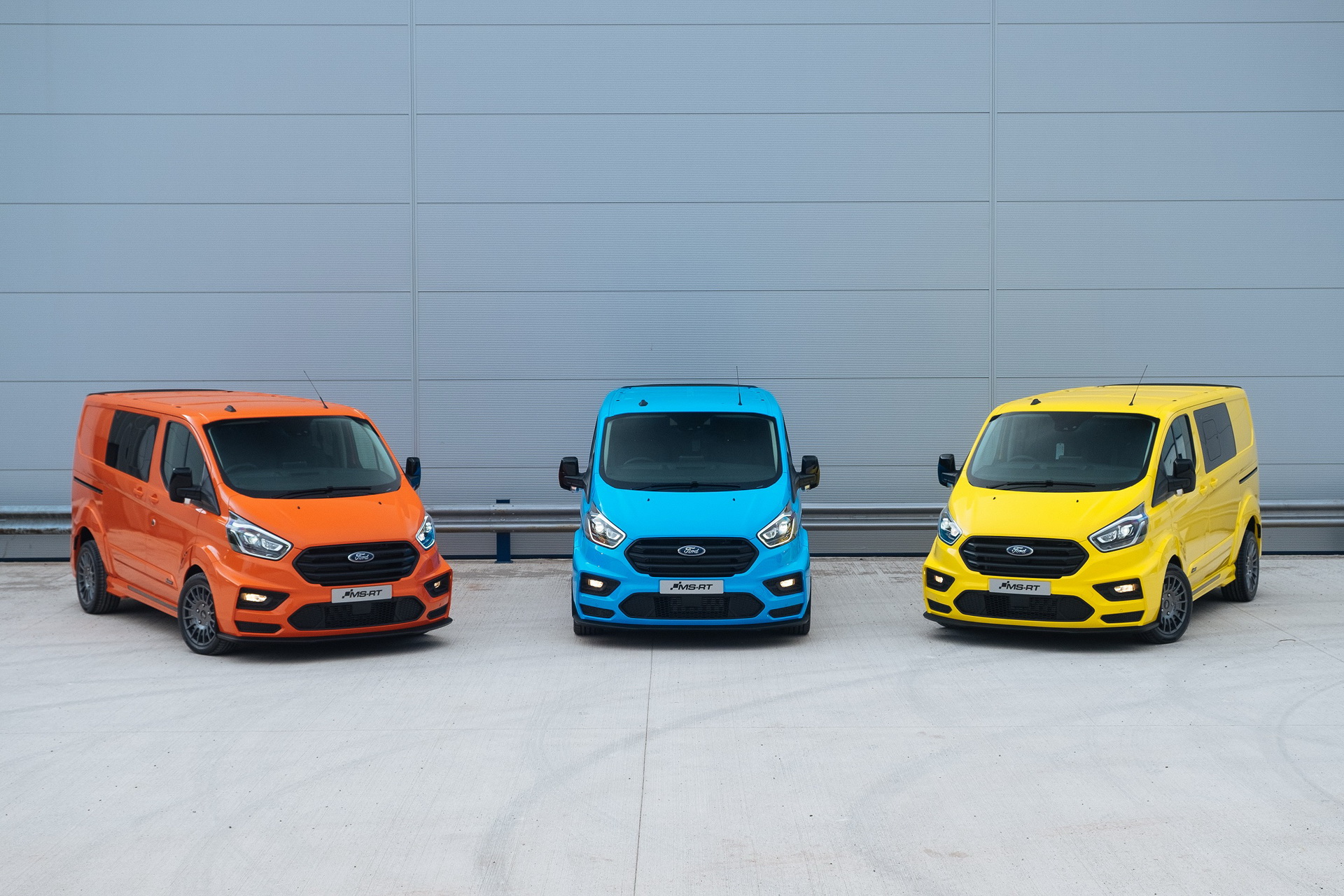 Rally-Inspired Ford MS-RT Transit Custom And Transit Connect Hit European Markets