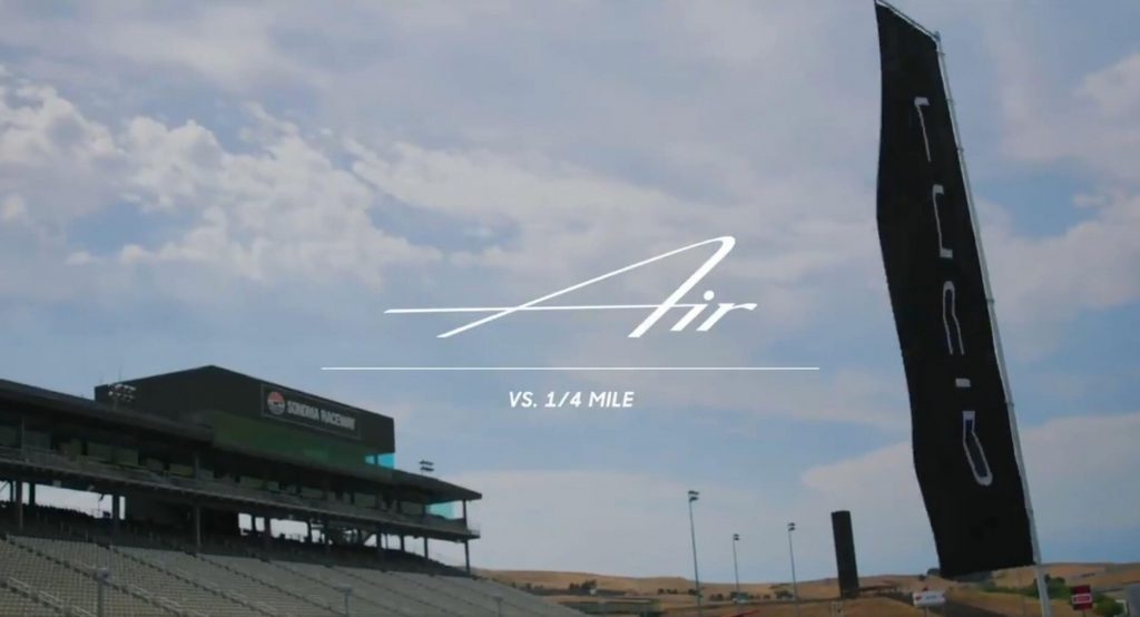  Lucid Releases New Air Teaser, Hints At Quarter-Mile Record