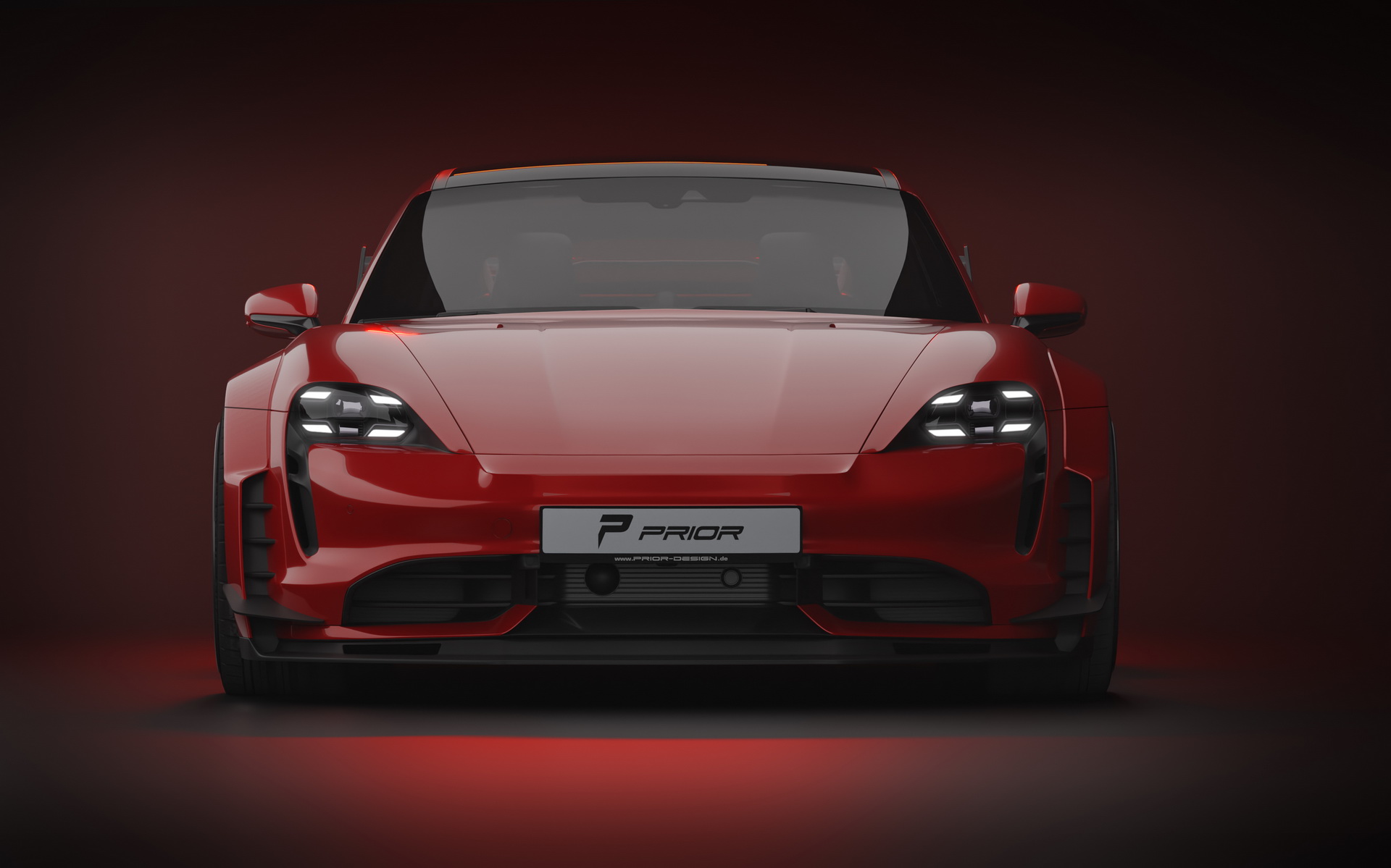 Prior Design Gives Porsche Taycan Turbo S Wings And Wide Hips