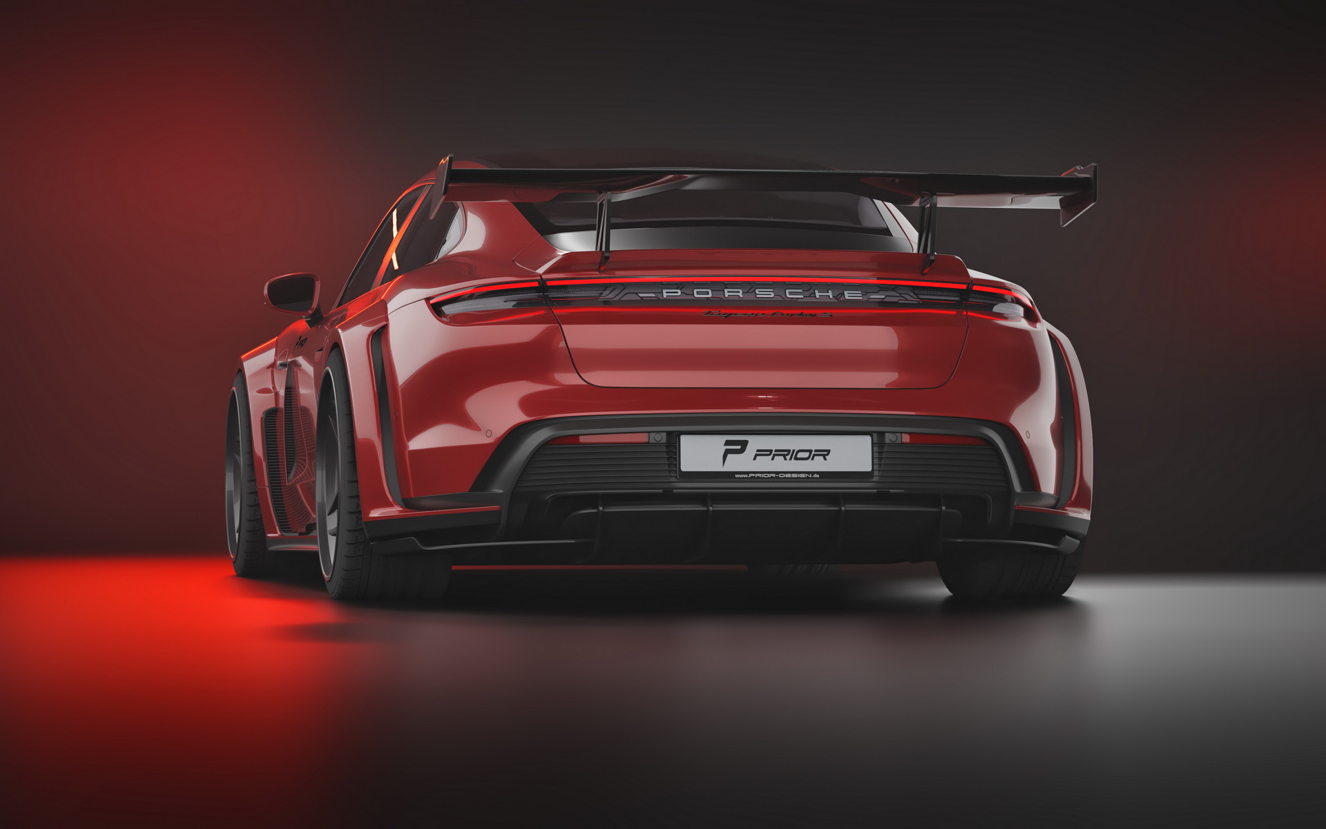 Prior Design Gives Porsche Taycan Turbo S Wings And Wide Hips