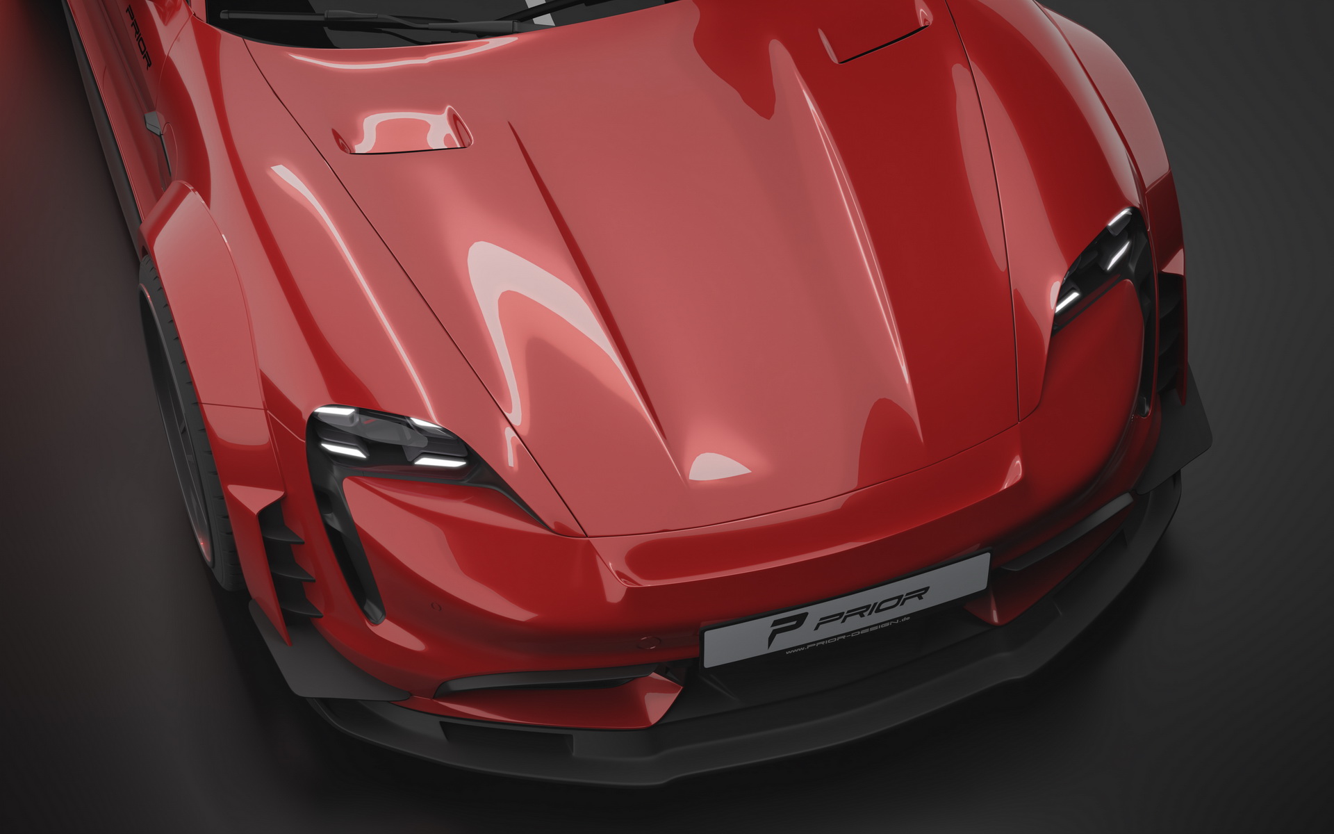 Prior Design Gives Porsche Taycan Turbo S Wings And Wide Hips