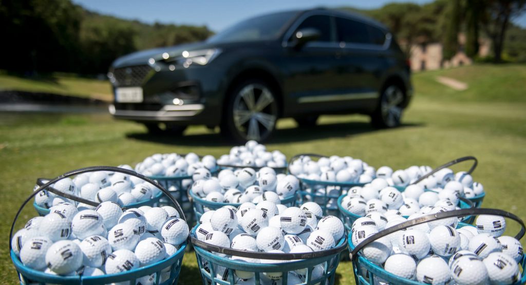 Seat Tarraco Is The Perfect Caddie As It Can Carry Over 8,500 Golf Balls