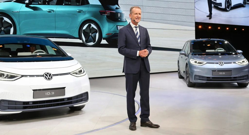 VW Boss Herbert Diess Agrees With Bill Gates On Green Tech