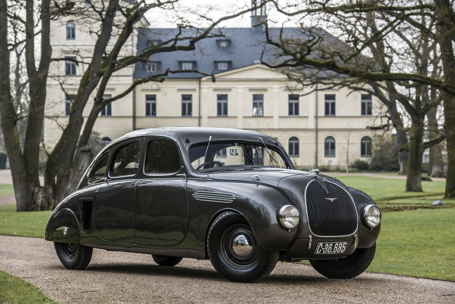 1935 Skoda 935 Dynamic Looks Like It Belongs In Gotham City