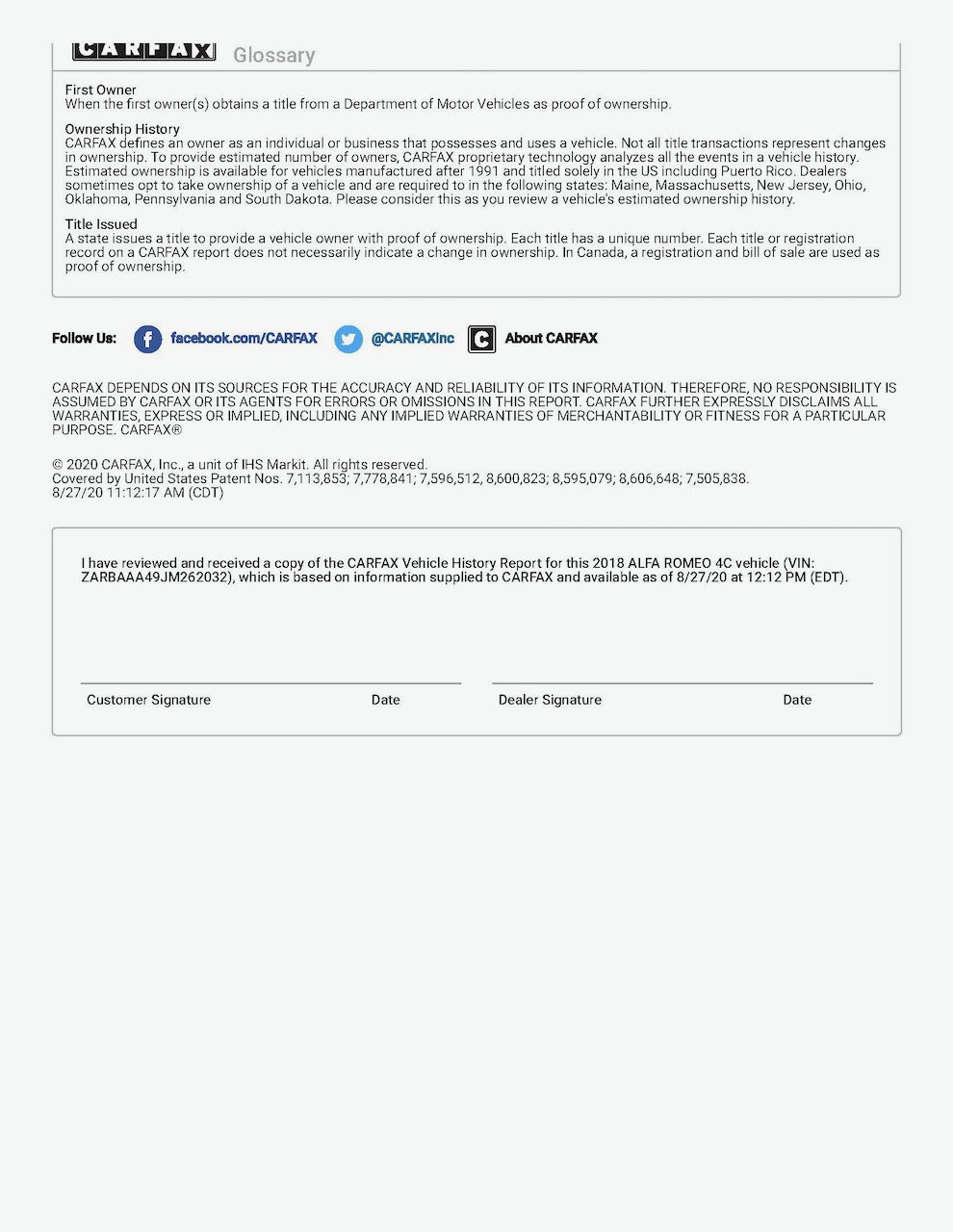 You Only Have A Few Days Left To Bid For This Immaculate Alfa Romeo 4C