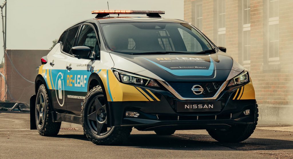 Nissan’s Onto Something With Off-Roadish Re-Leaf Concept That Doubles As An Electric Power Supplier