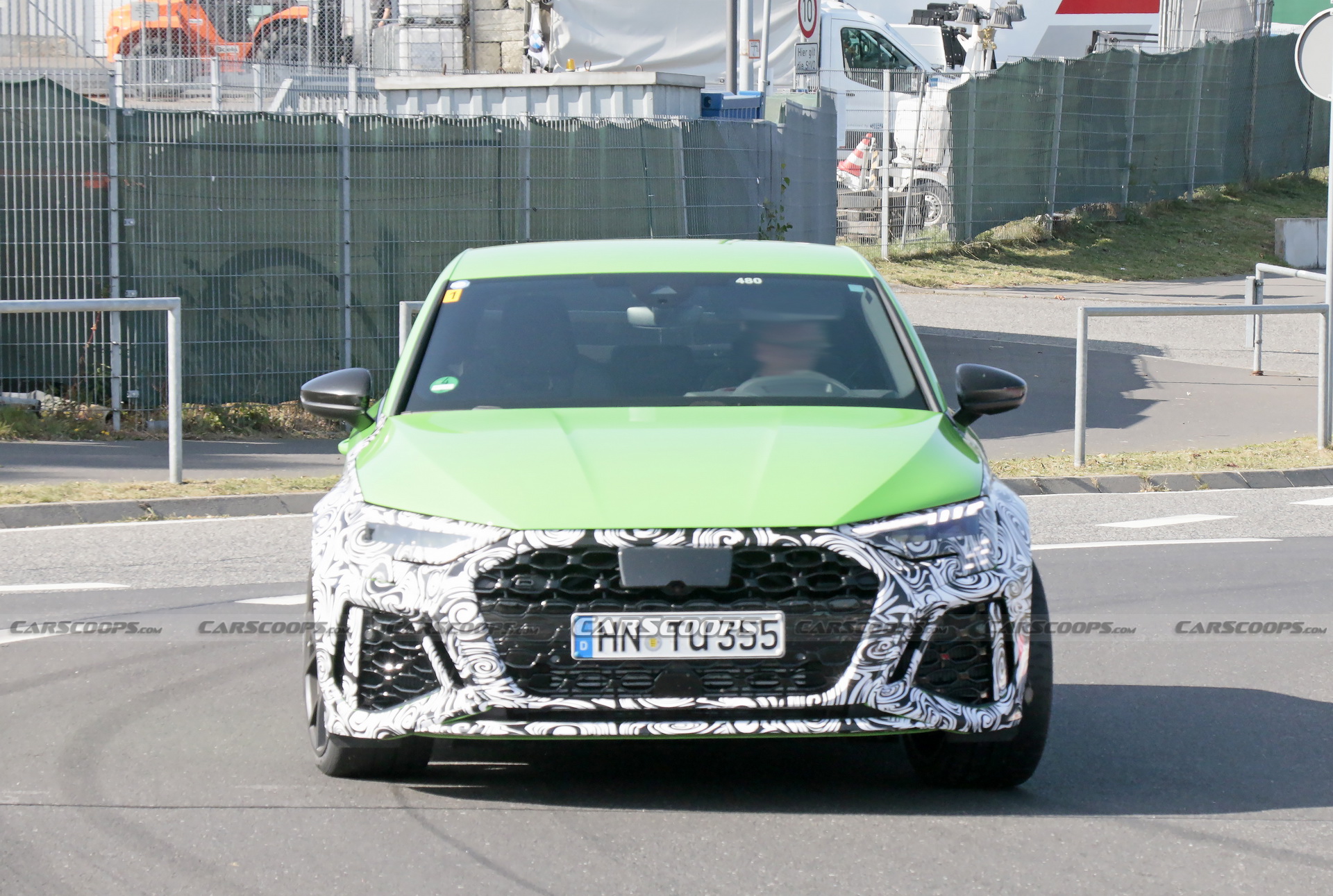 The 2021 Audi RS3 Sedan Shows More Skin, Looks Tasty In Lambo-Green