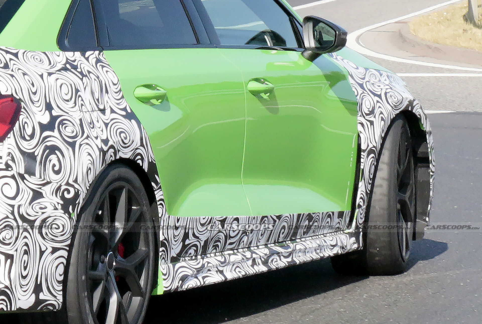 The 2021 Audi RS3 Sedan Shows More Skin, Looks Tasty In Lambo-Green
