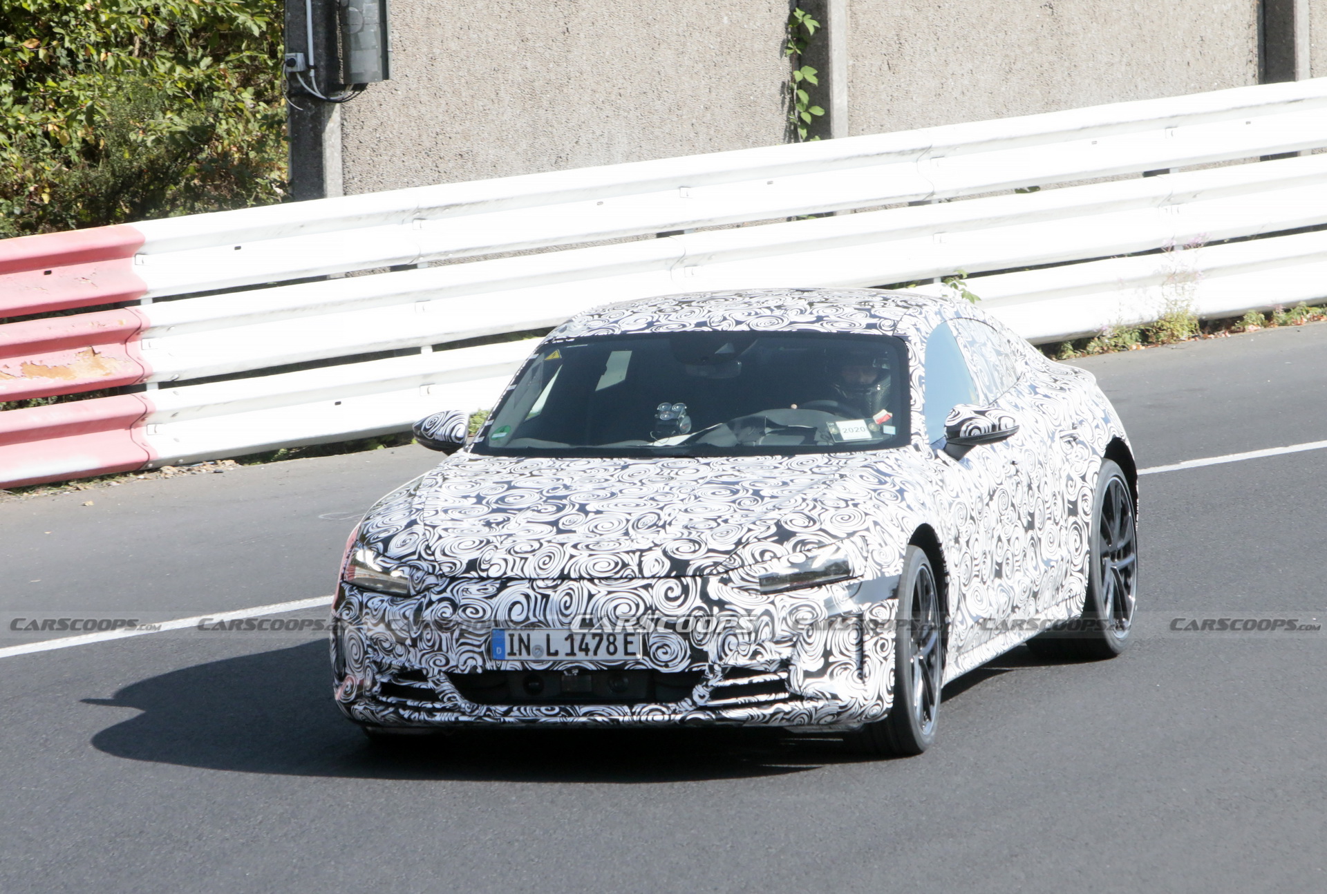 Audi E-Tron GT Electric Sedan Looks Focused On The Nürburgring