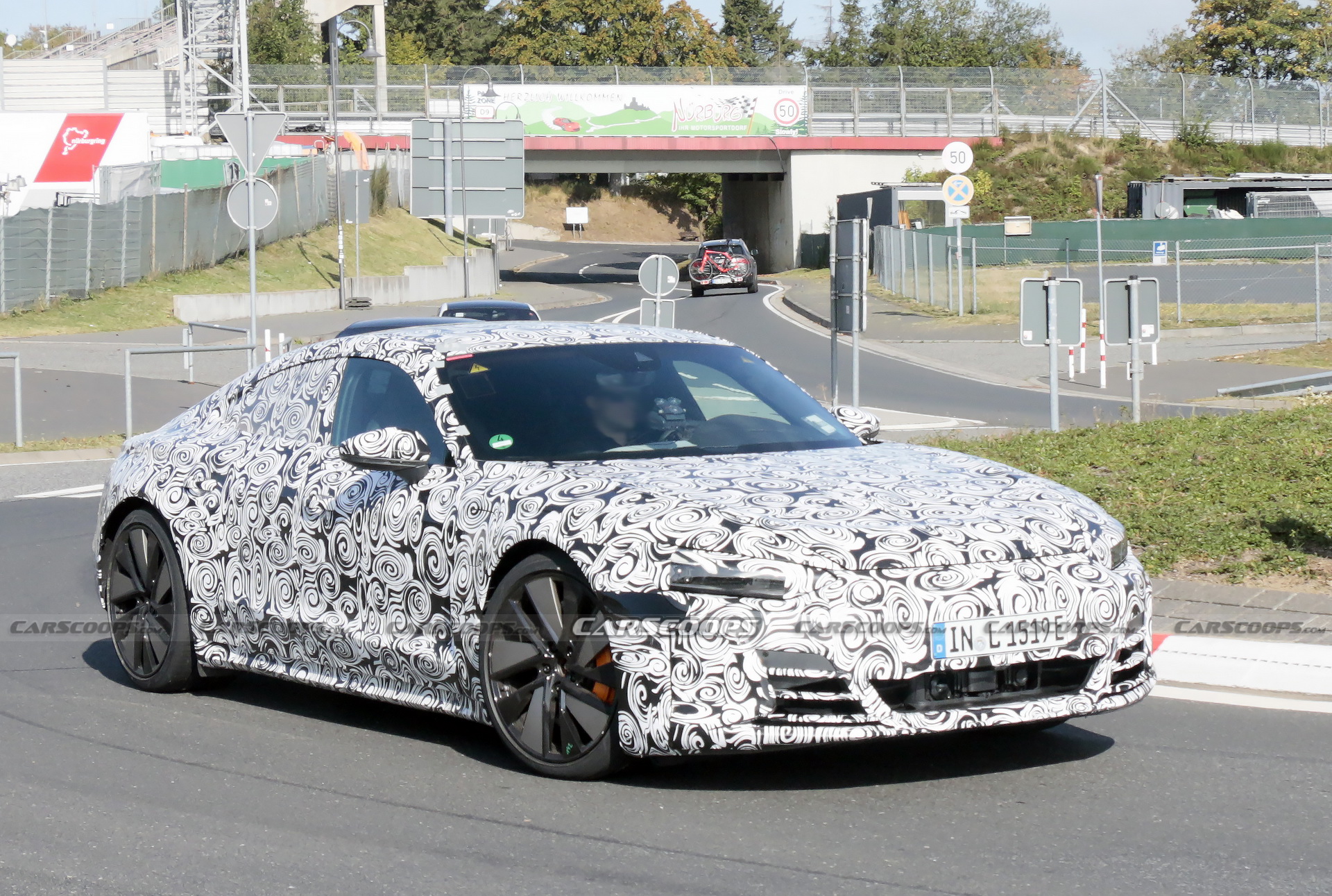 Audi E-Tron GT Electric Sedan Looks Focused On The Nürburgring
