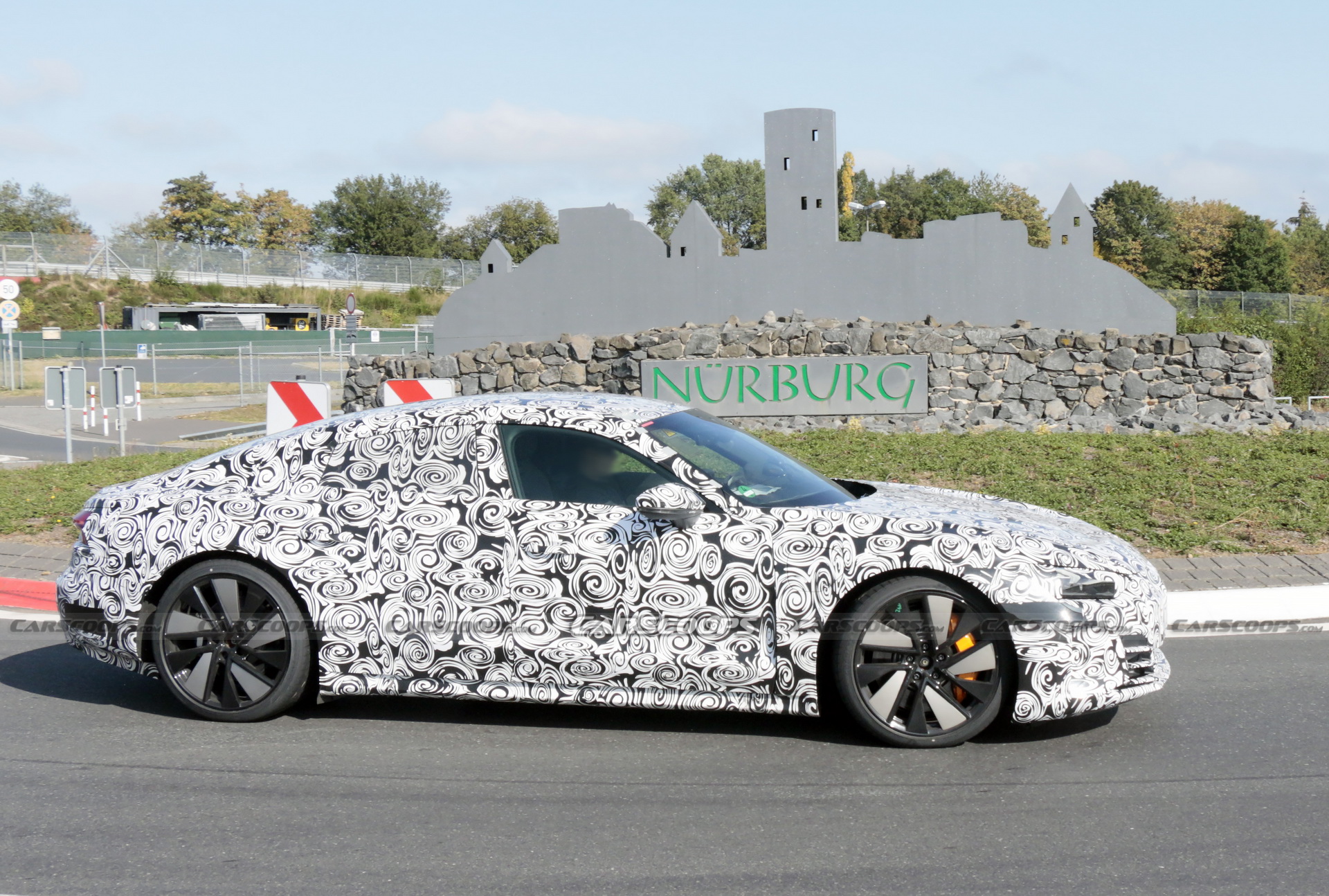 Audi E-Tron GT Electric Sedan Looks Focused On The Nürburgring