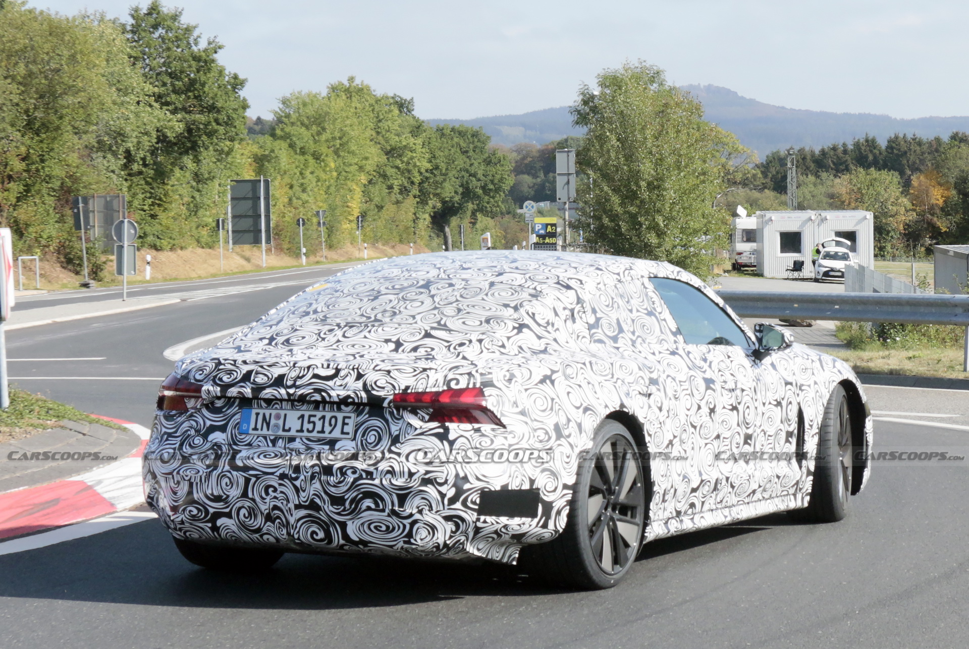 Audi E-Tron GT Electric Sedan Looks Focused On The Nürburgring