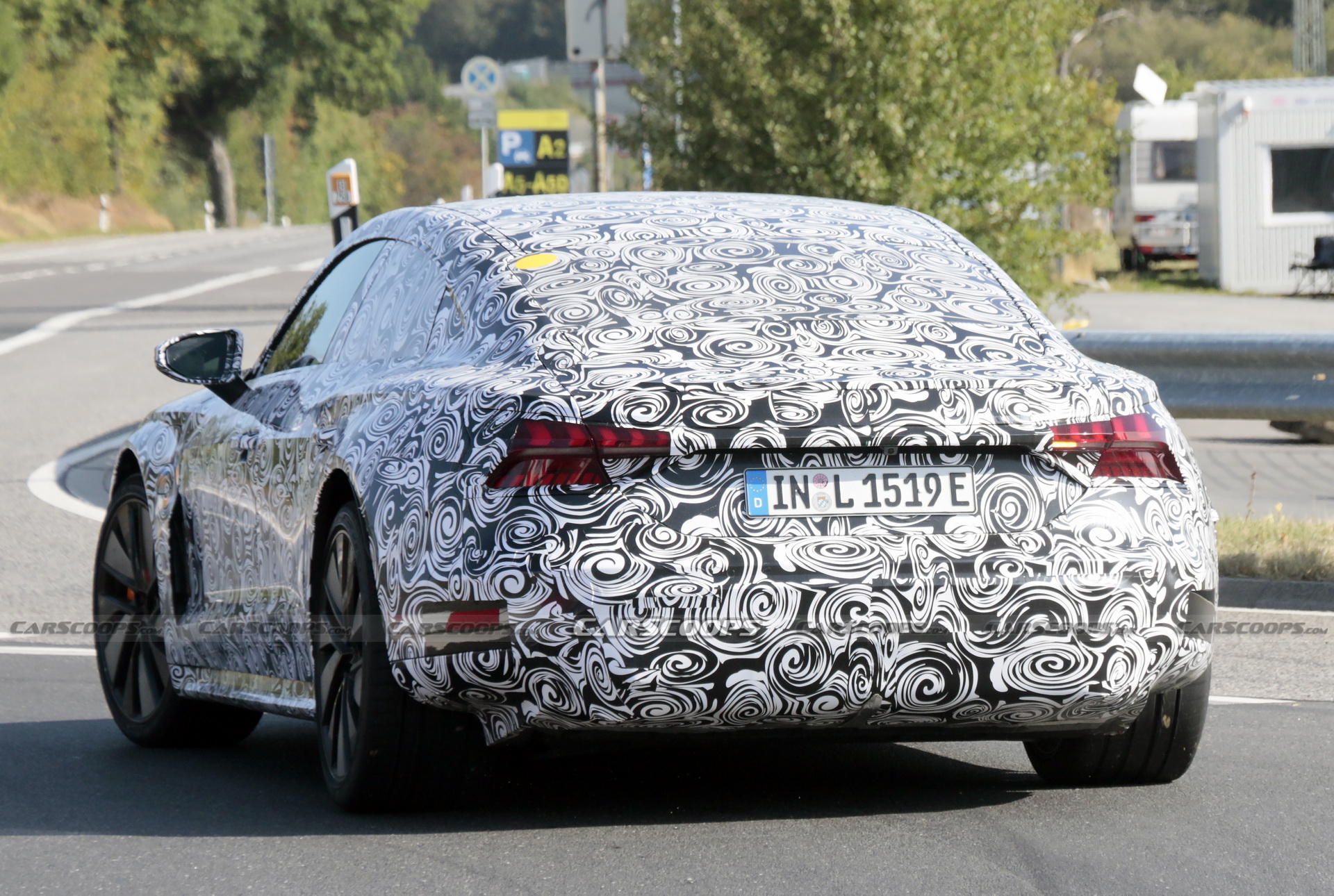 Audi E-Tron GT Electric Sedan Looks Focused On The Nürburgring