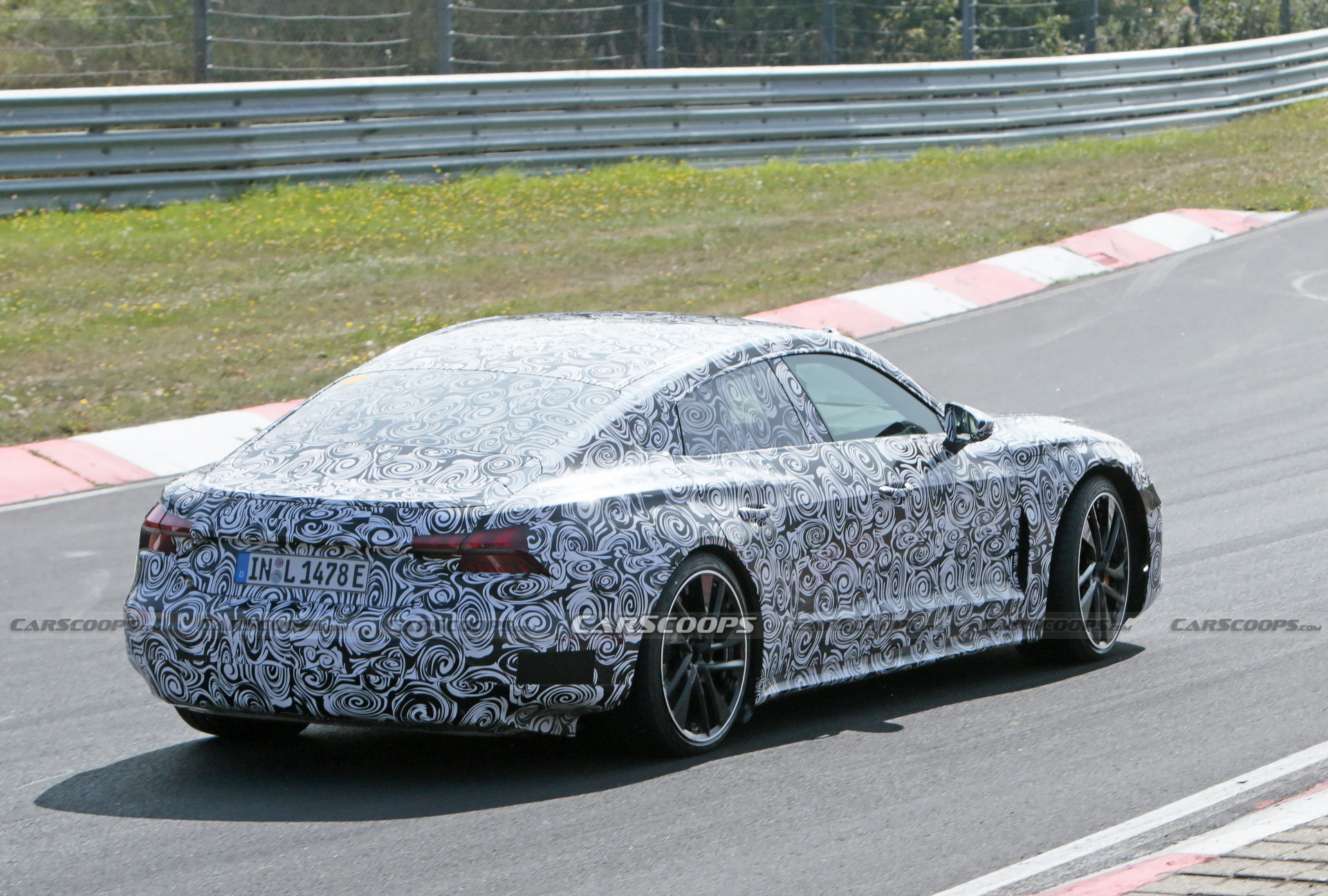 Audi E-Tron GT Electric Sedan Looks Focused On The Nürburgring