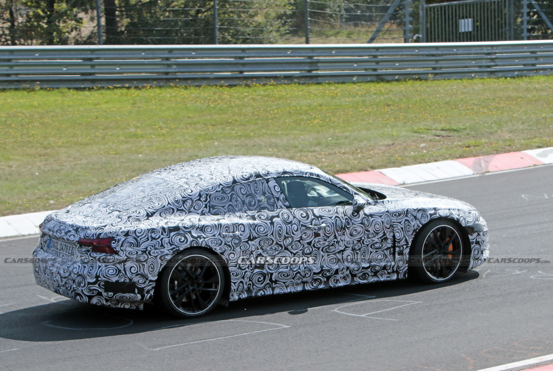Audi E-Tron GT Electric Sedan Looks Focused On The Nürburgring