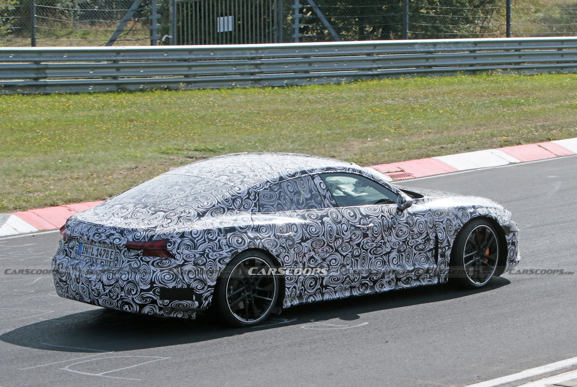 Audi E-Tron GT Electric Sedan Looks Focused On The Nürburgring