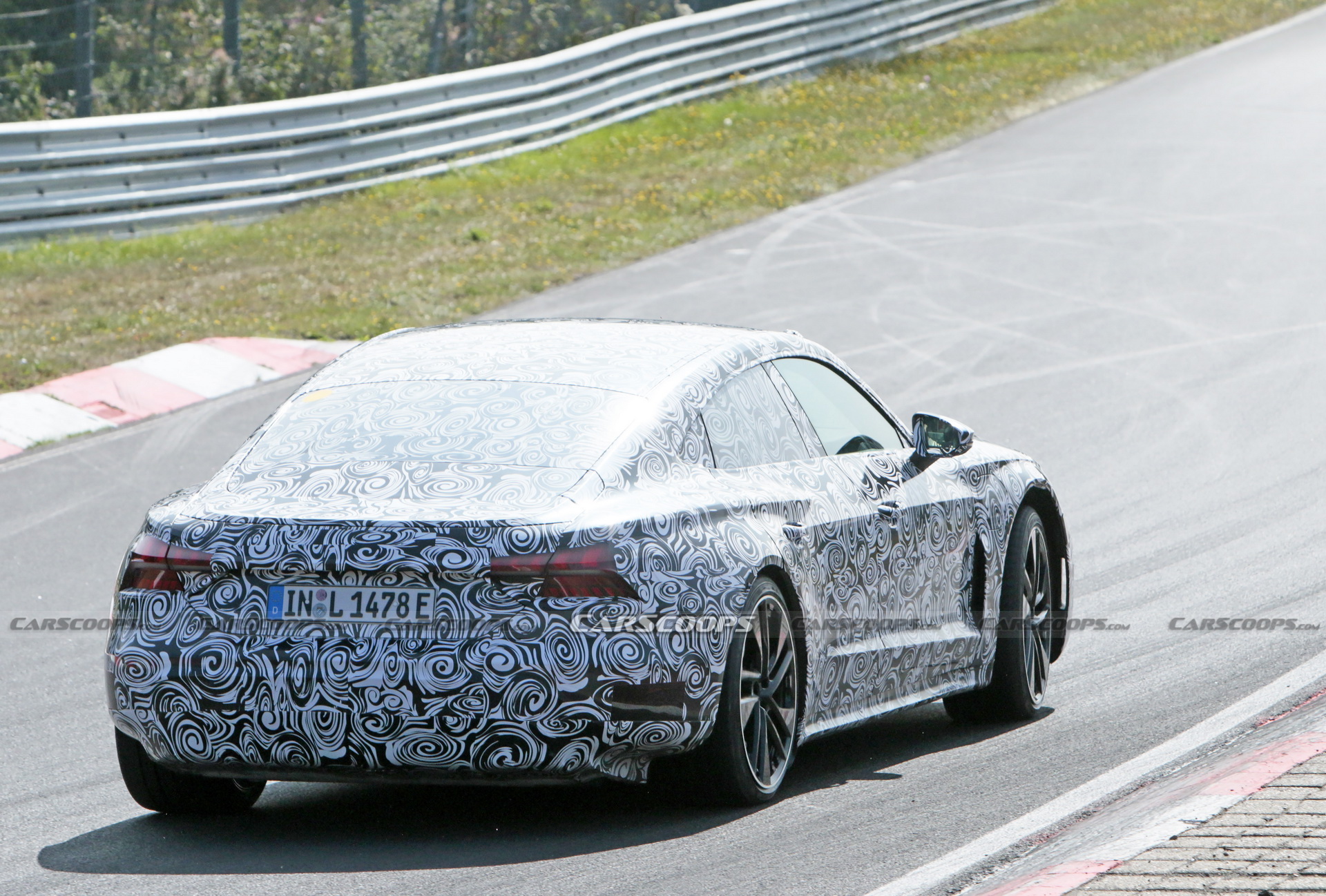 Audi E-Tron GT Electric Sedan Looks Focused On The Nürburgring