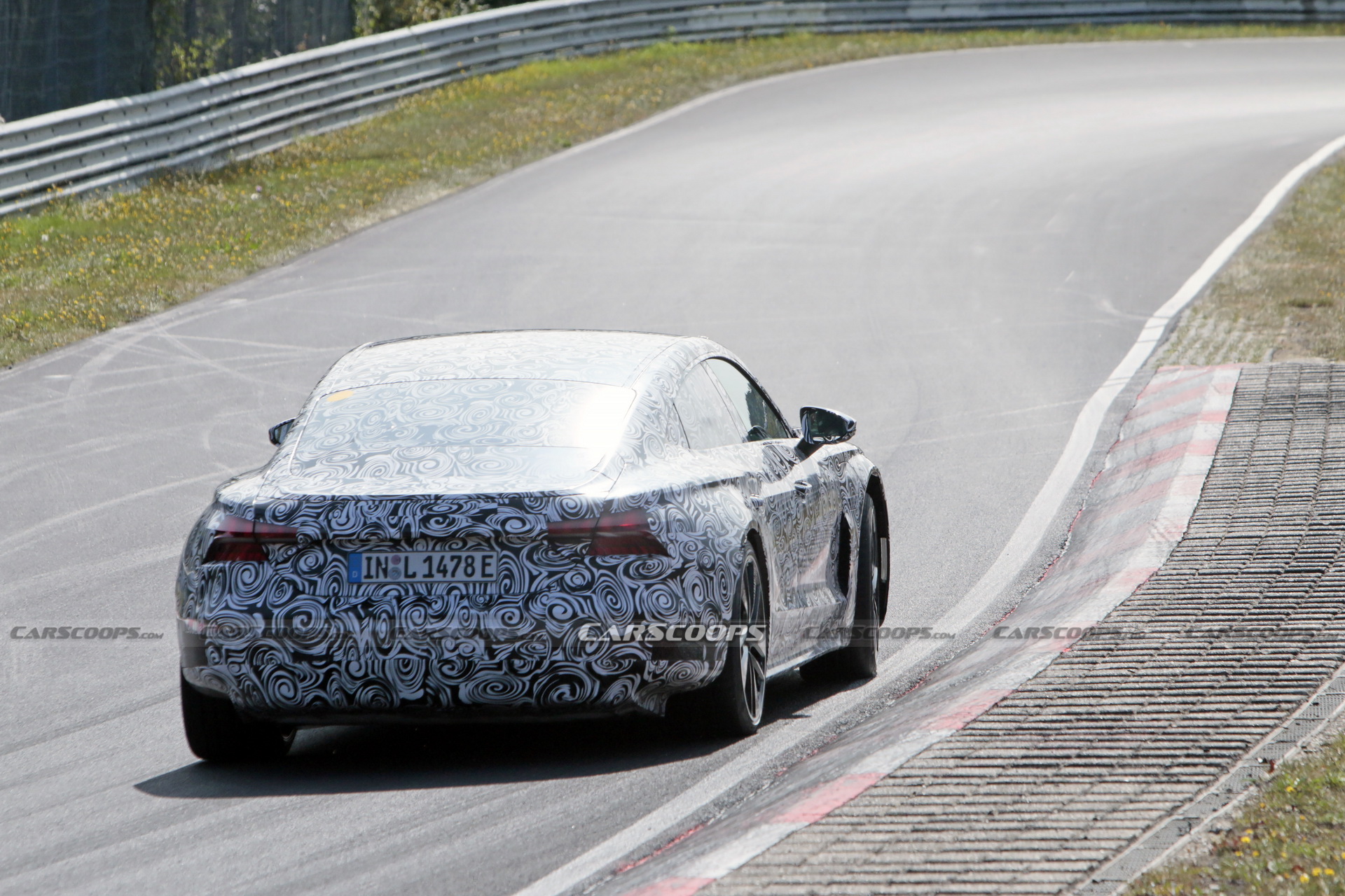 Audi E-Tron GT Electric Sedan Looks Focused On The Nürburgring