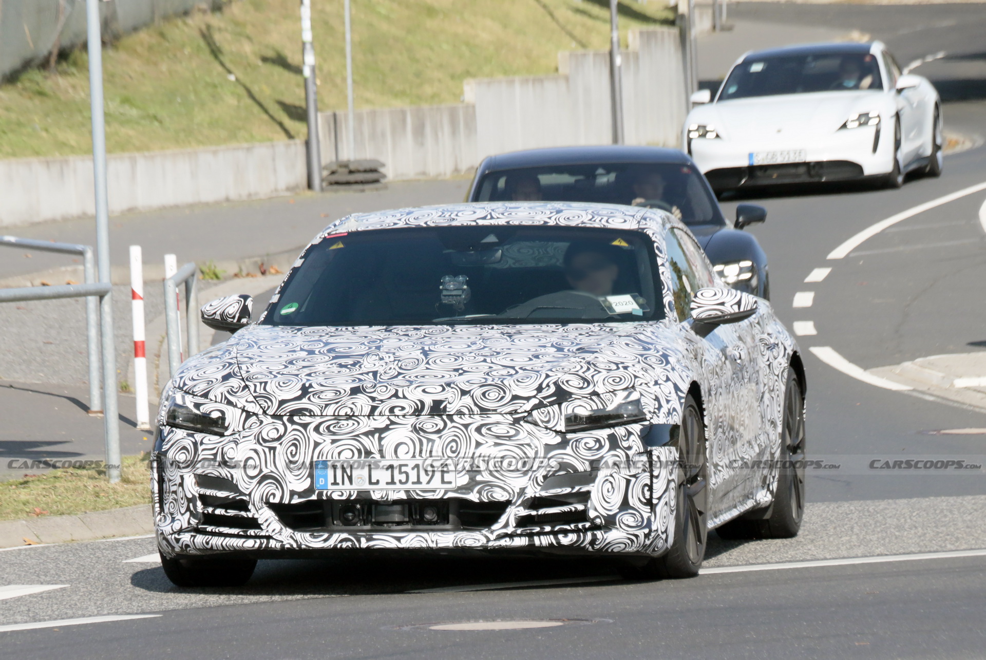 Audi E-Tron GT Electric Sedan Looks Focused On The Nürburgring