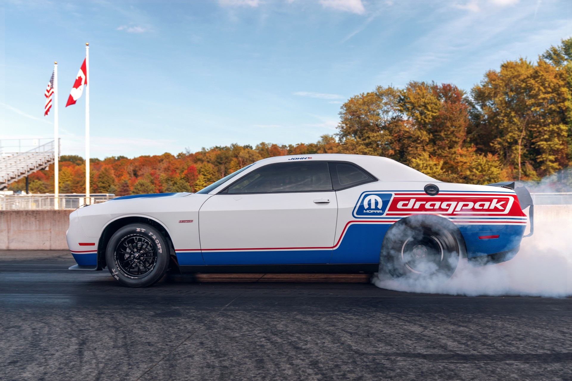 The 2021 Dodge Challenger Mopar Drag Pak Is A $143,485 Turnkey Drag Racer