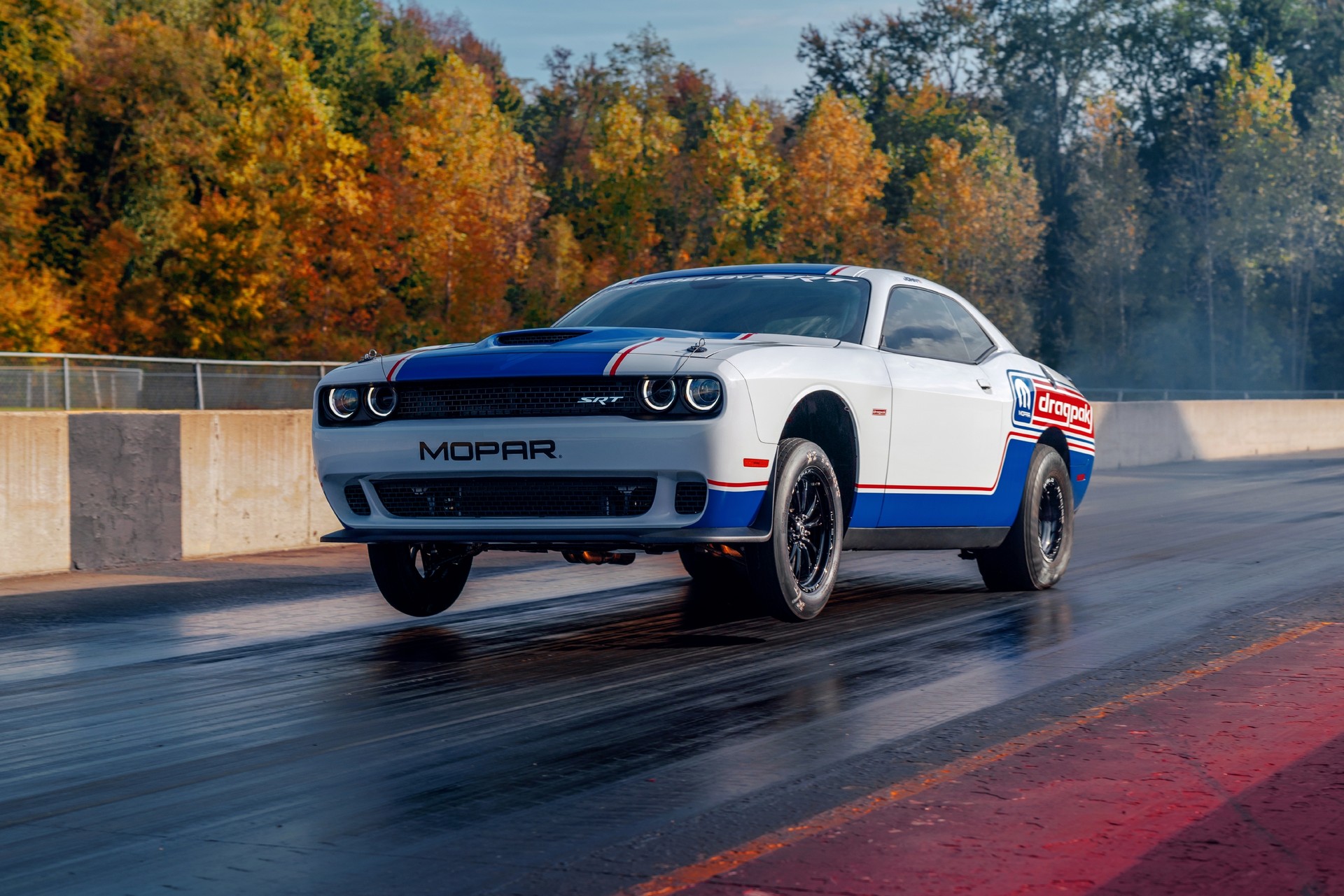 The 2021 Dodge Challenger Mopar Drag Pak Is A $143,485 Turnkey Drag Racer