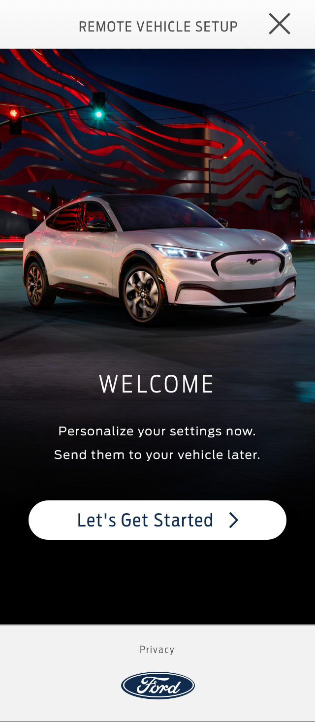 You Can Pre-Configure Your Ford Mustang Mach-E Even Before Taking Delivery