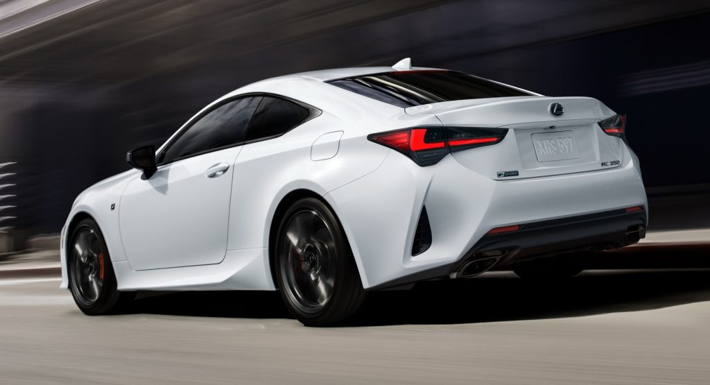 What’s New For The 2021 Lexus RC Coupe? Why, A Black Line Edition, Of Course!