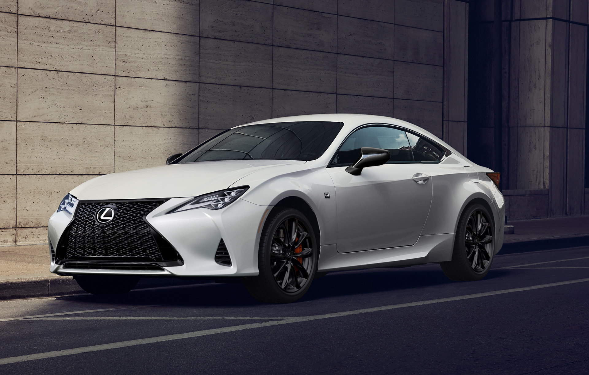 What's New For The 2021 Lexus RC Coupe? Why, A Black Line