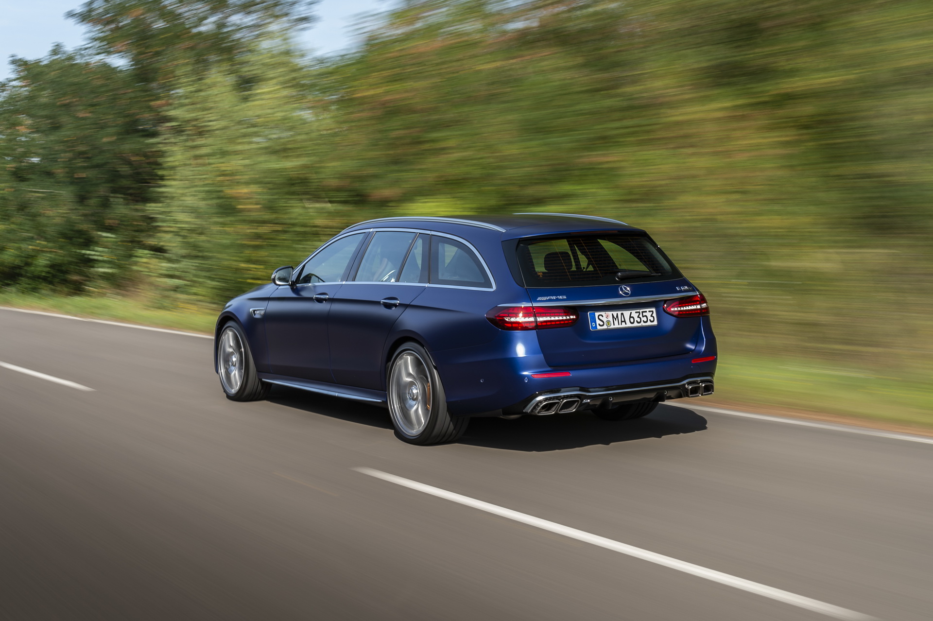 See The Facelifted 2021 Mercedes-AMG E63 And E53 Sedan, Estate And Cabrio From Every Angle