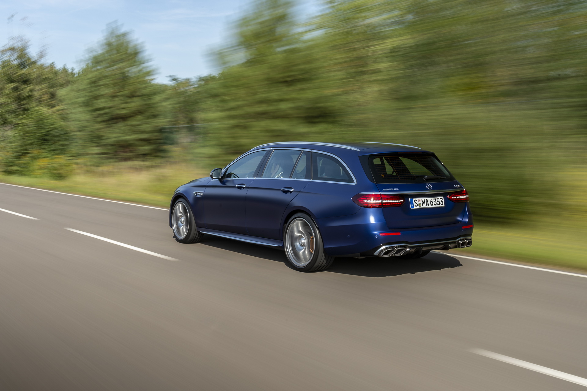 See The Facelifted 2021 Mercedes-AMG E63 And E53 Sedan, Estate And Cabrio From Every Angle