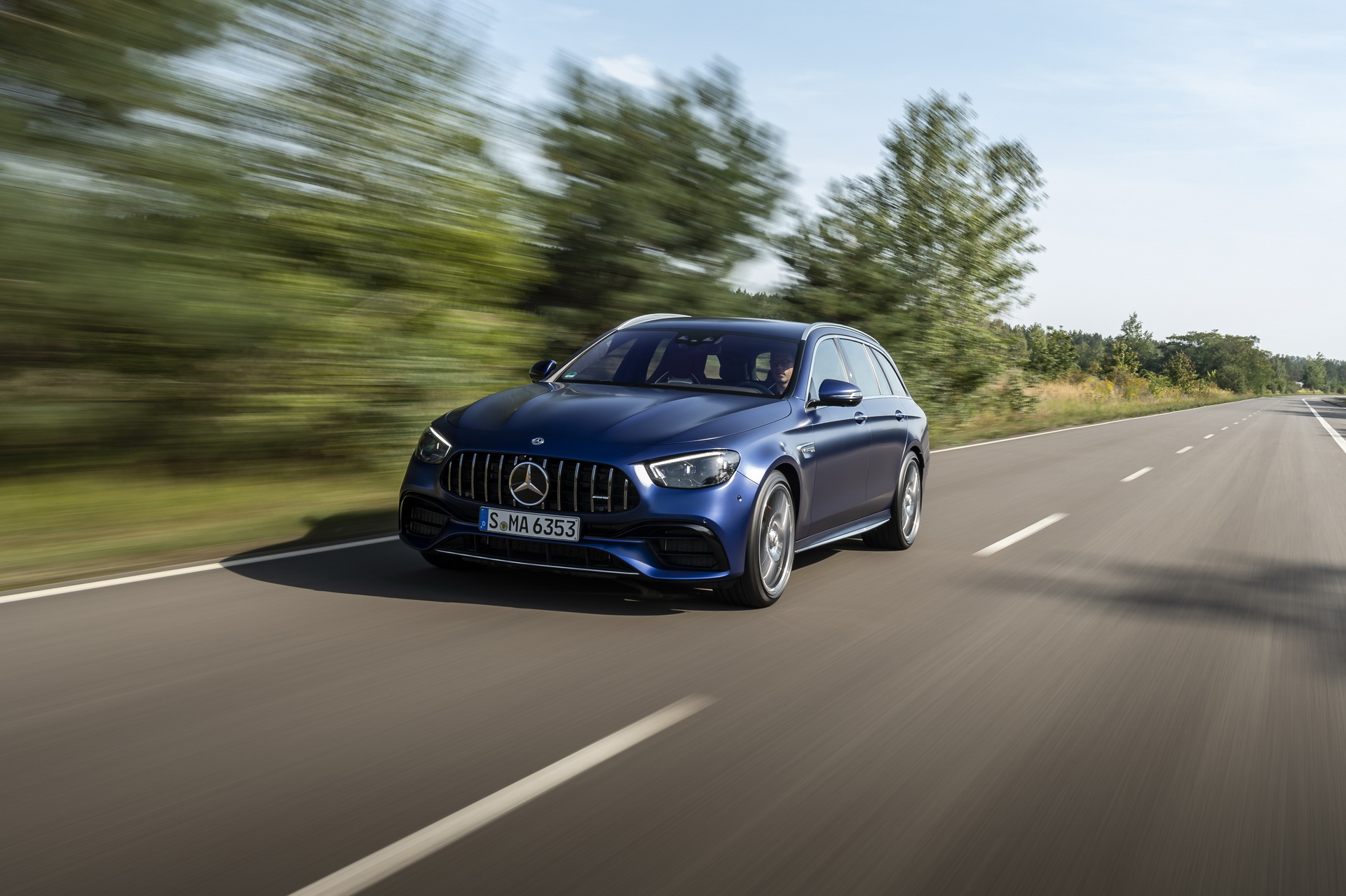 See The Facelifted 2021 Mercedes-AMG E63 And E53 Sedan, Estate And Cabrio From Every Angle