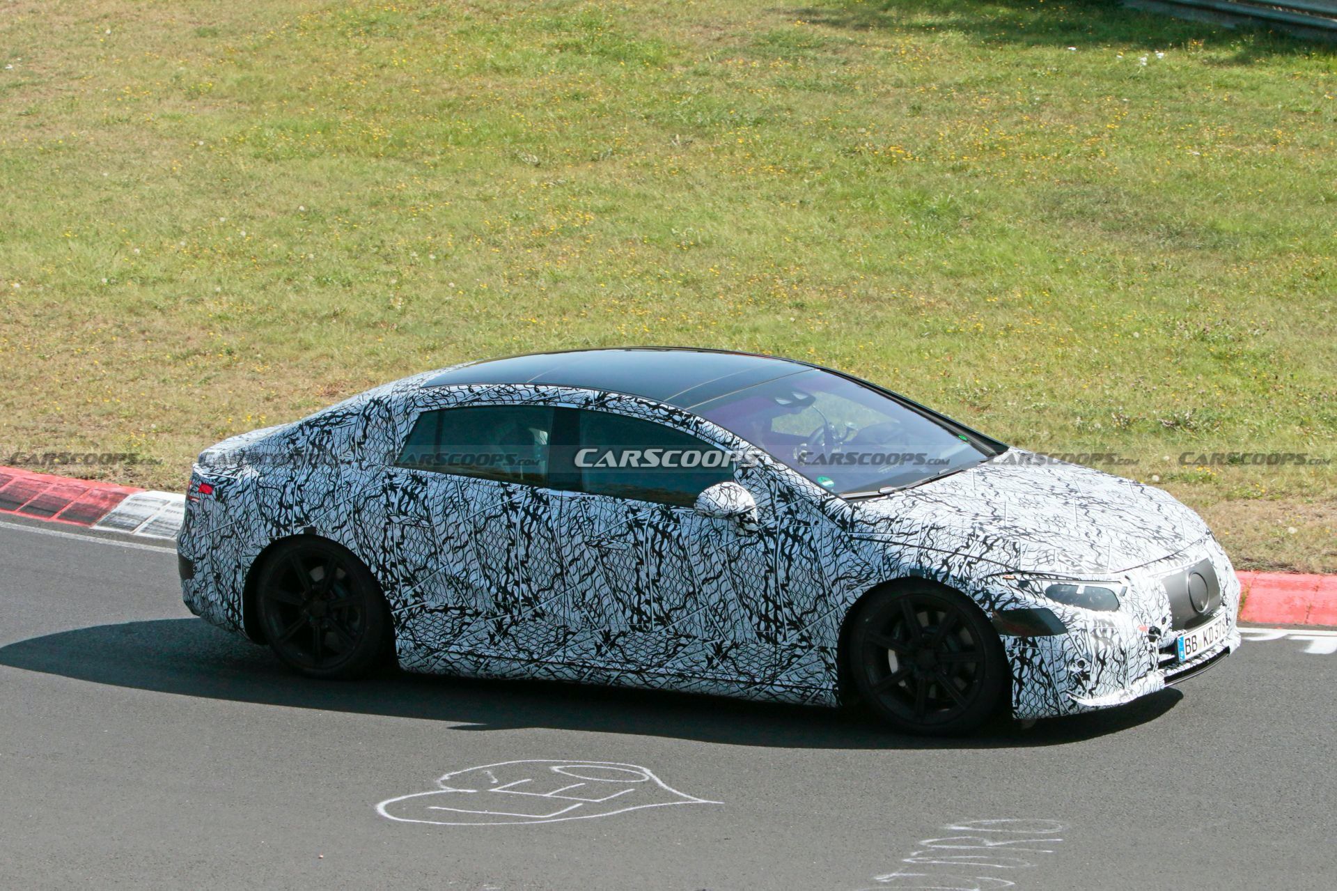 2022 Mercedes EQS Debut Getting Closer As Electric Flagship Starts Nürburgring Testing
