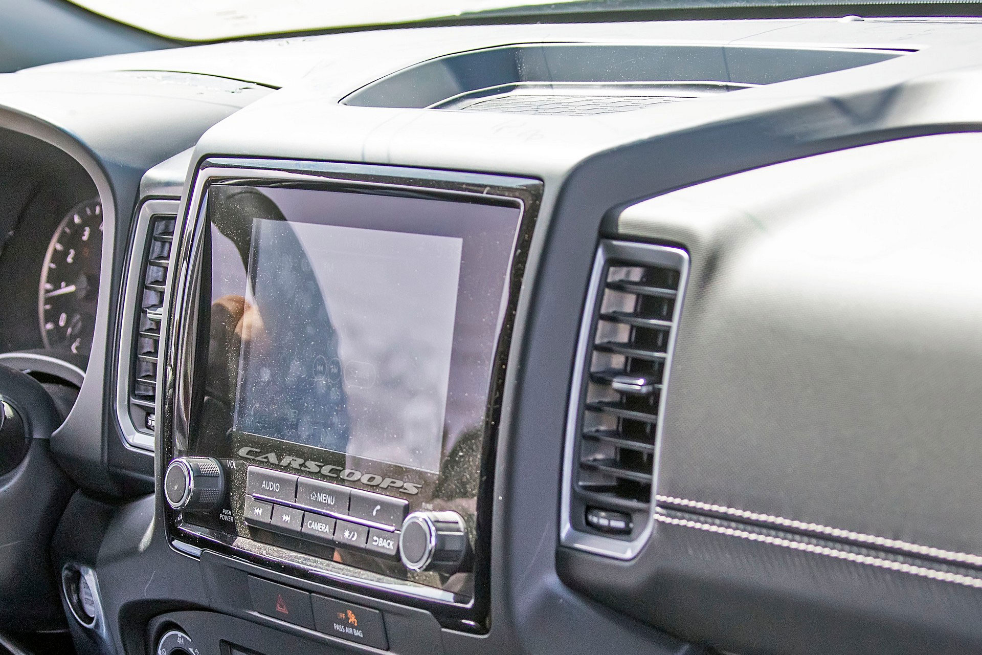 2021 Nissan Frontier Spied With A Thoroughly Modern Interior