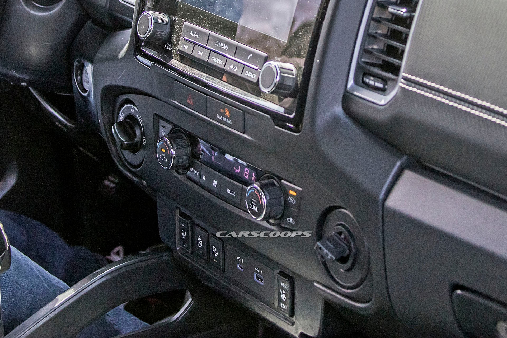 2021 Nissan Frontier Spied With A Thoroughly Modern Interior