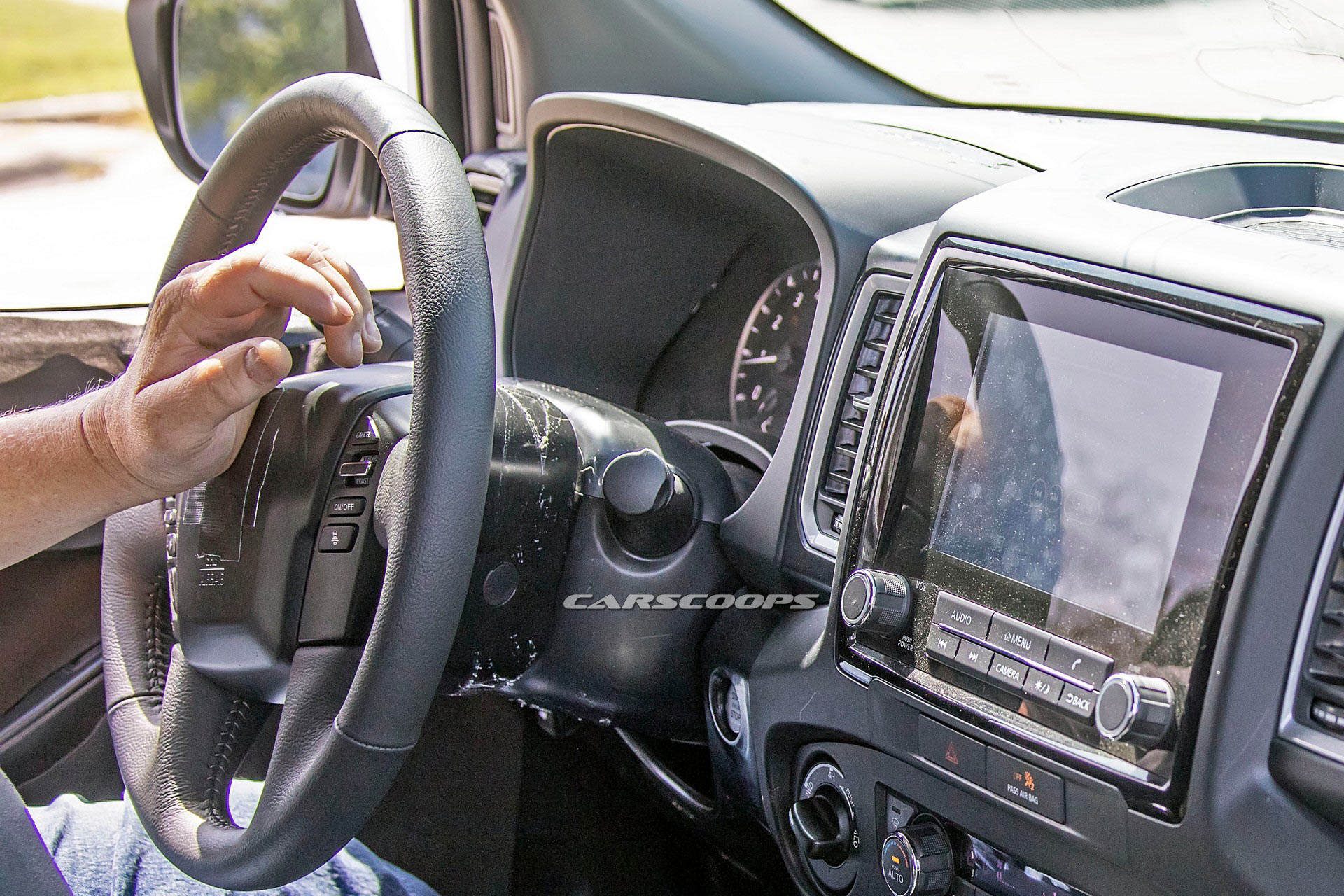 2021 Nissan Frontier Spied With A Thoroughly Modern Interior