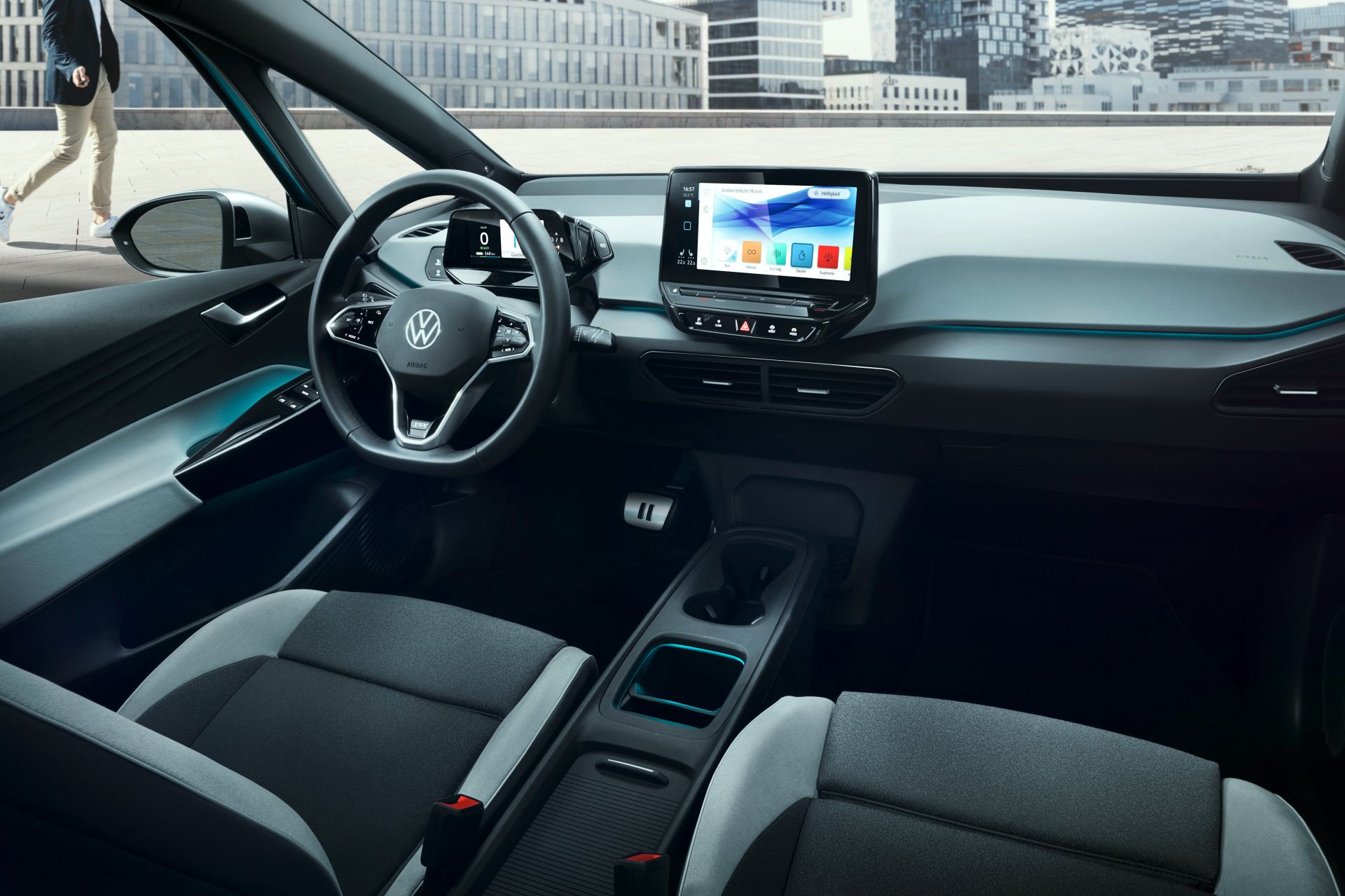 VW Reveals The ID.4 SUV's Interior And It's Very Similar To The ID.3