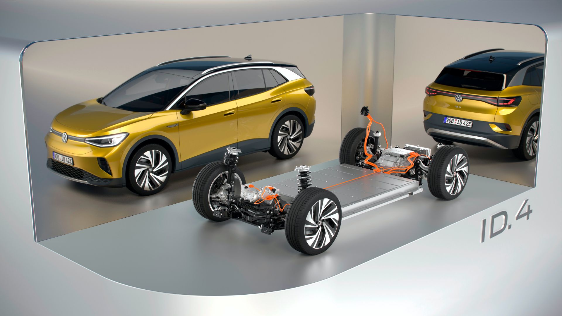 2021 VW ID.4 EV Offers 250 Mile-Range, 201HP RWD Powertrain For $39,995