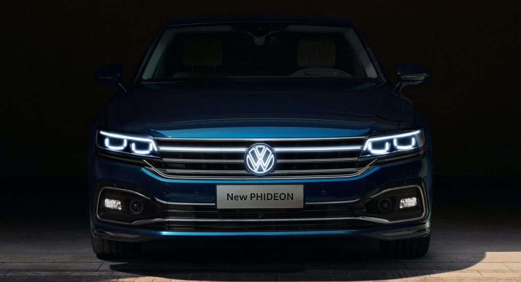  Facelifted 2021 VW Phideon Flagship Sedan Revealed In China, Loses V6 And PHEV Powertrains