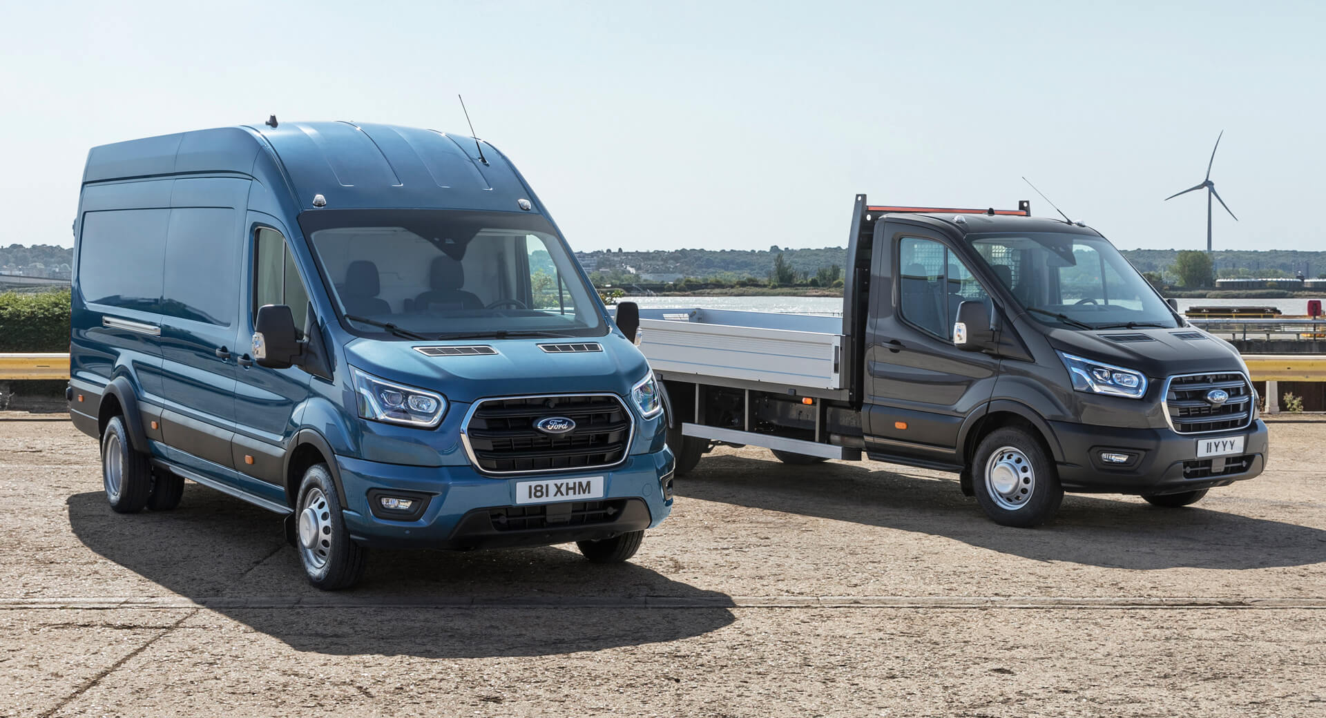 new ford transit tipper