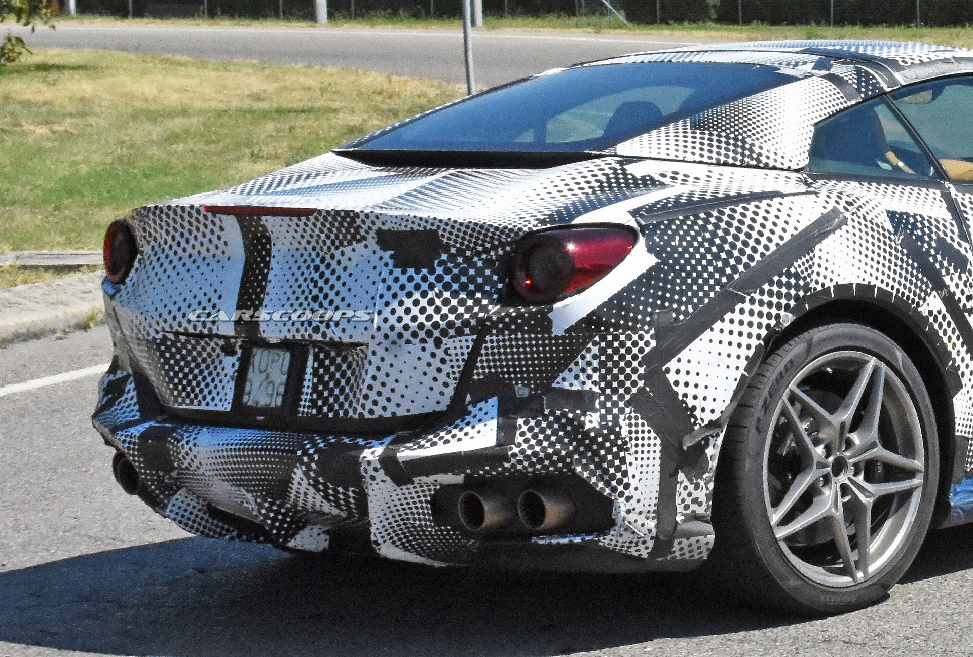 Facelifted Ferrari Portofino Spied Hiding Subtle Updates