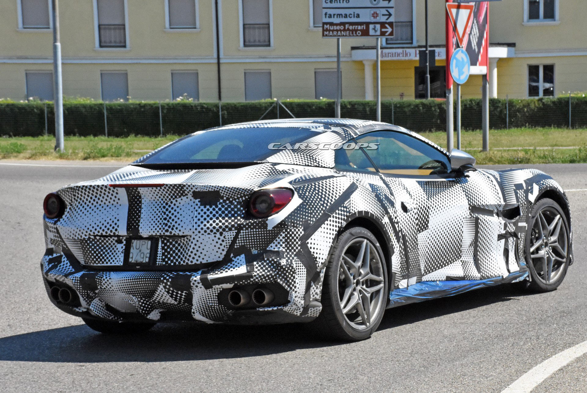 Facelifted Ferrari Portofino Spied Hiding Subtle Updates