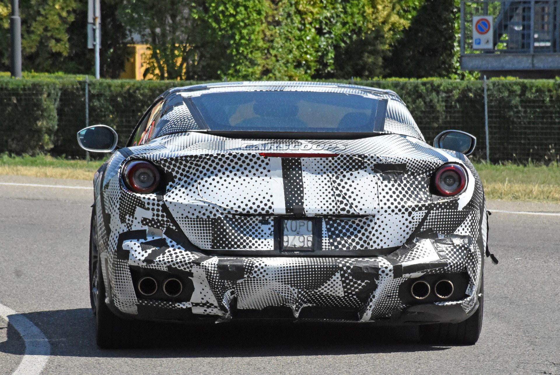 Facelifted Ferrari Portofino Spied Hiding Subtle Updates