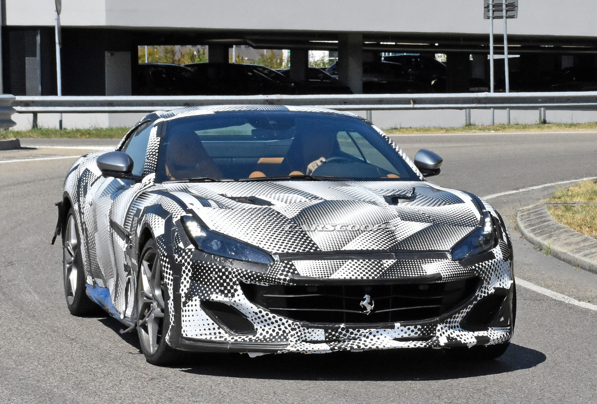 Facelifted Ferrari Portofino Spied Hiding Subtle Updates