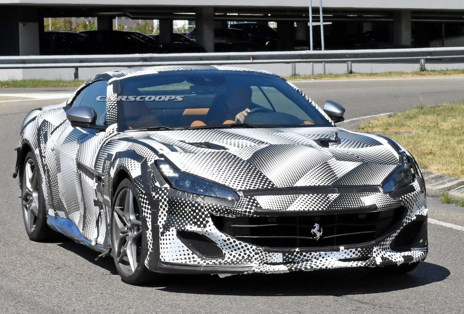 Facelifted Ferrari Portofino Spied Hiding Subtle Updates