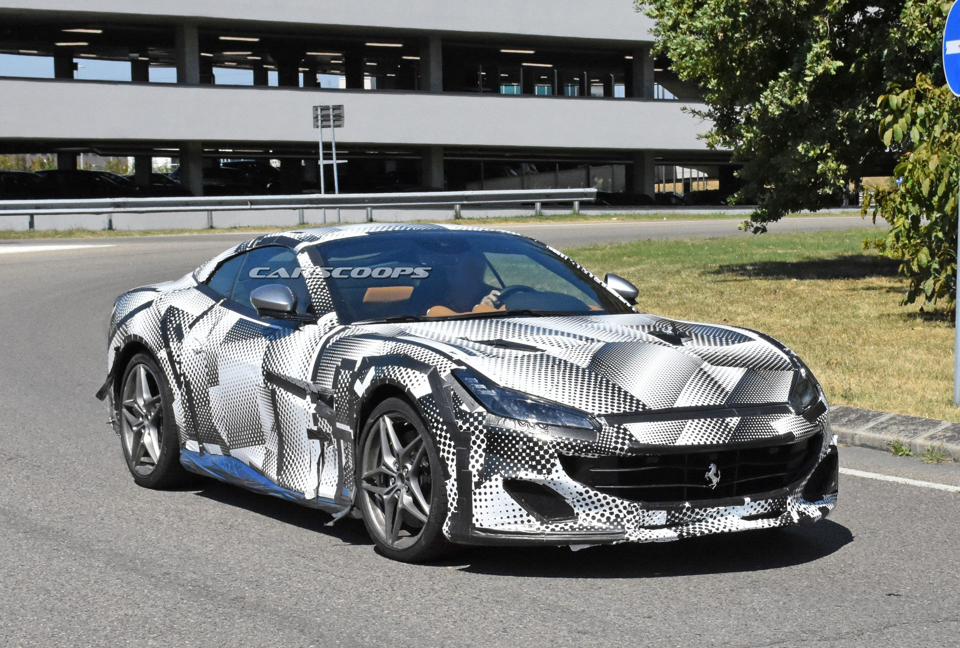 Facelifted Ferrari Portofino Spied Hiding Subtle Updates