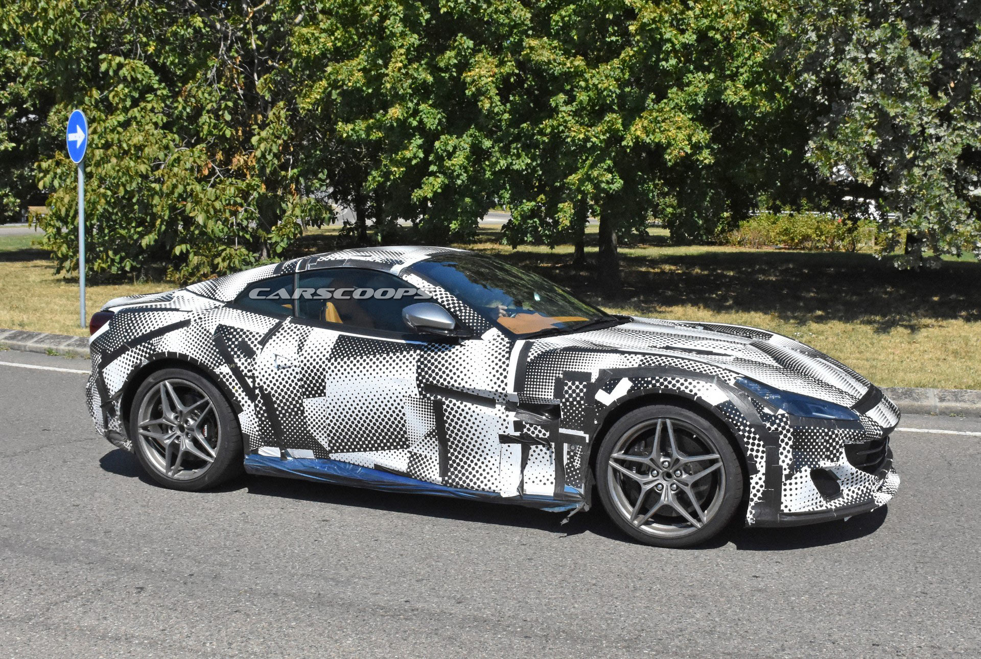 Facelifted Ferrari Portofino Spied Hiding Subtle Updates