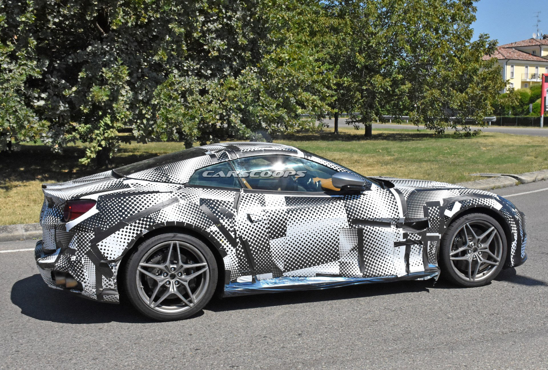 Facelifted Ferrari Portofino Spied Hiding Subtle Updates